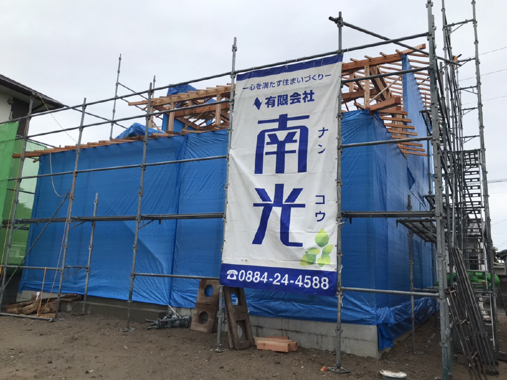 上棟いたしました！